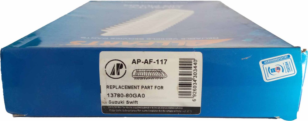 AP-AF-117 All Parts Air Cleaner