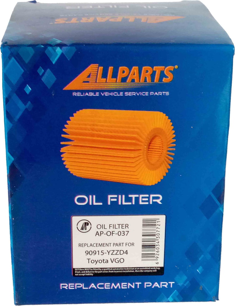 AP-OF-037 All Parts Oil Filter